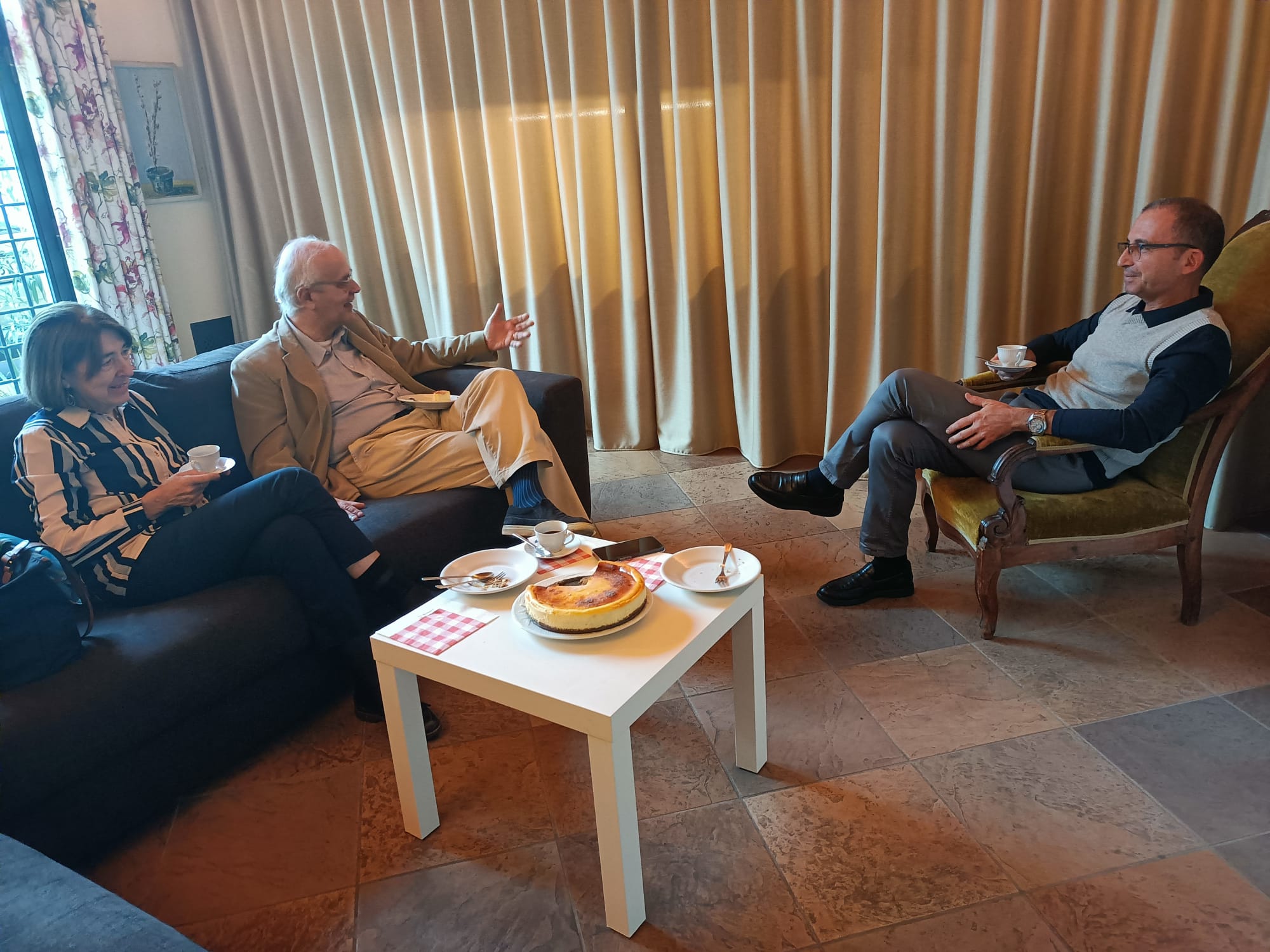 Incontro del Console Barlacchi con il Prof. Vannini e la Prof.ssa Marx – Vannini