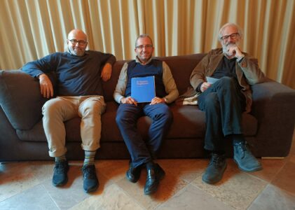 Incontro del Console Barlacchi con Marco Vanchetti e Claudio Bertini