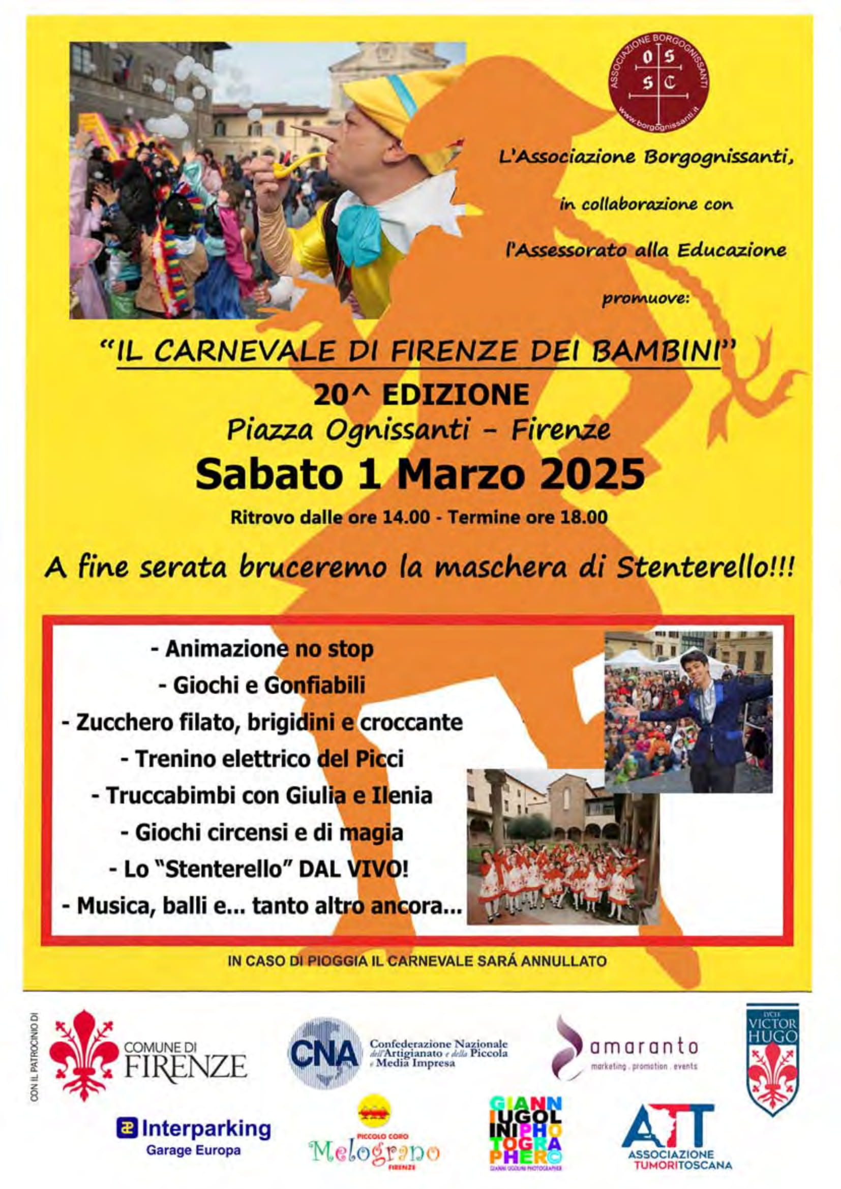 Firenze: Il Carnevale di Firenze dei Bambini