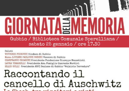 Gubbio: Il programma della Giornata della Memoria